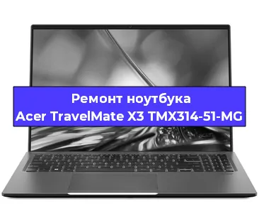 Чистка от пыли и замена термопасты на ноутбуке Acer TravelMate X3 TMX314-51-MG в Красноярске